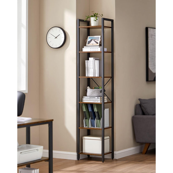 Tall narrow online bookcase 40cm wide